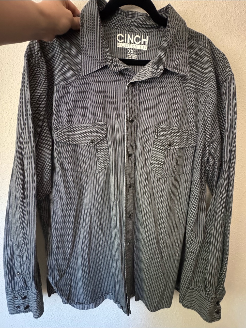 Cinch Modern Fit Men’s Pearl Snap Shirt